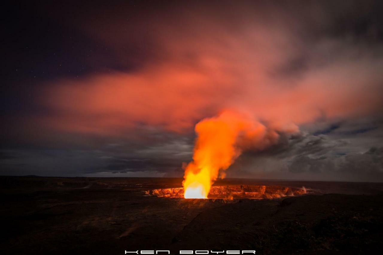 'Ama'u Lani Cottage Volcano Exteriör bild
